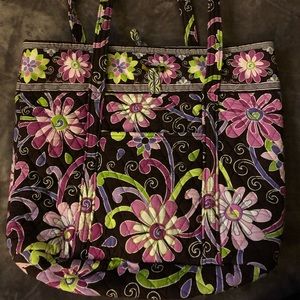 Vera Bradley Purple Punch Large Tote